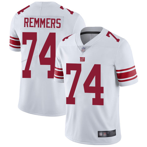 Men New York Giants #74 Mike Remmers White Vapor Untouchable Limited Player Football NFL Jersey
